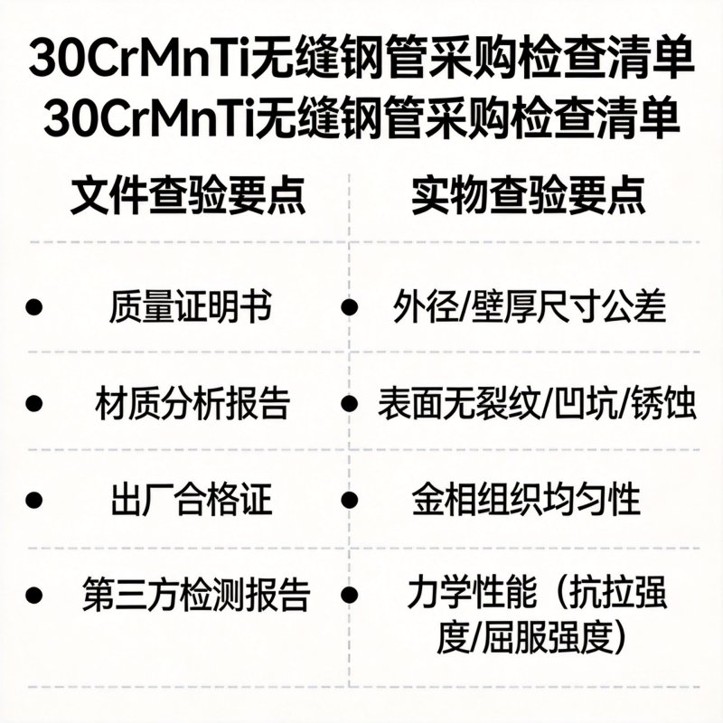 30CrMnTi无缝钢管采购指南——地区专业供应商鹏鑫钢铁