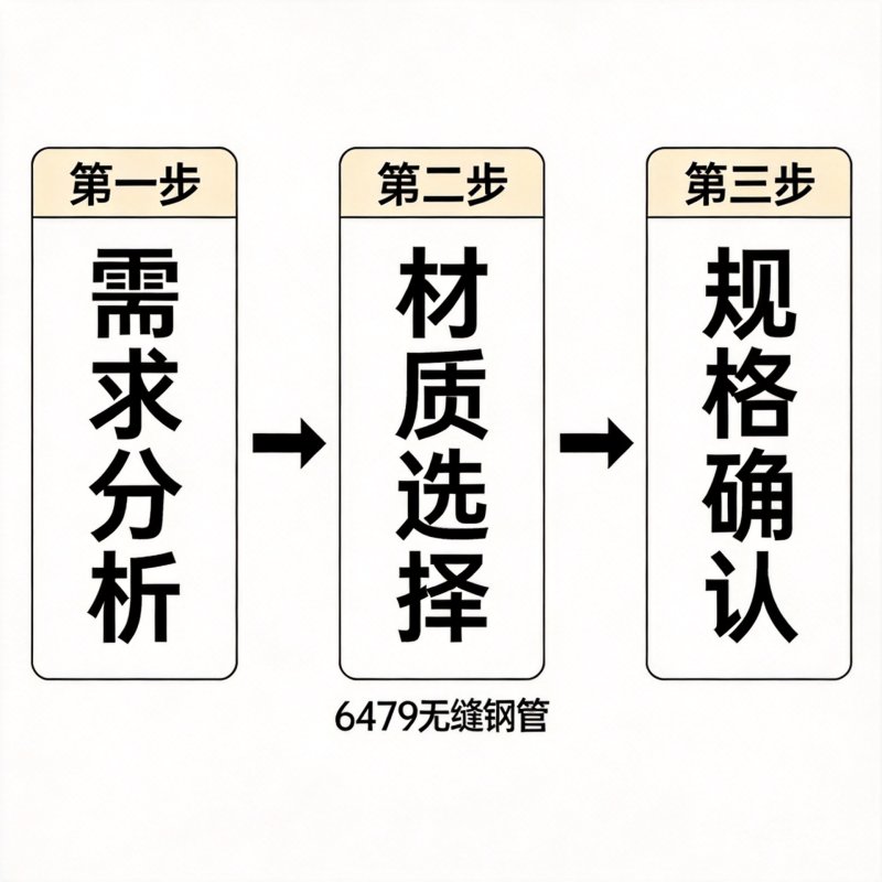 6479无缝钢管选型方案：价格因素主导，适配石油、化工、机械行业