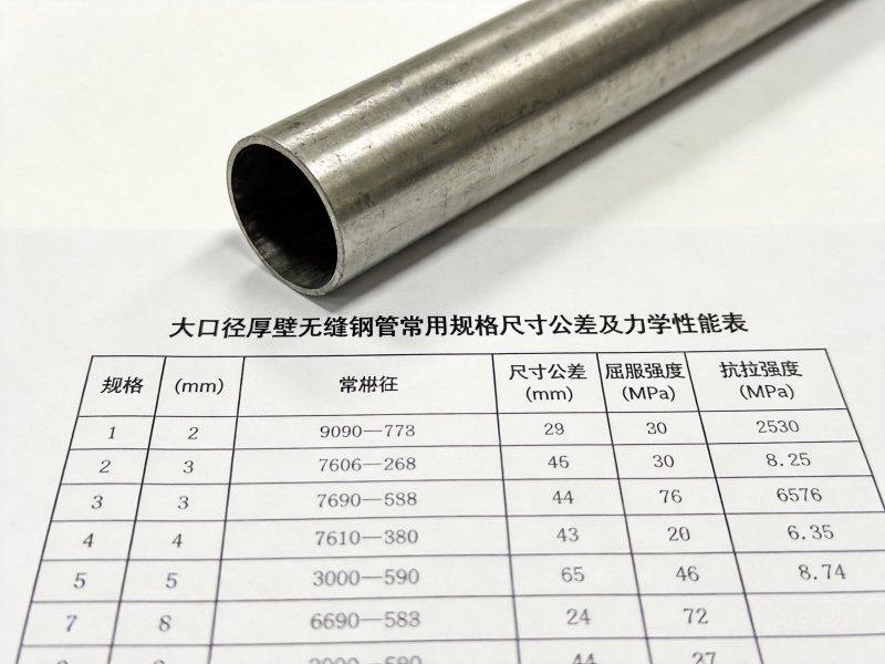 大口径厚壁无缝钢管技术规范与价格因素解析
