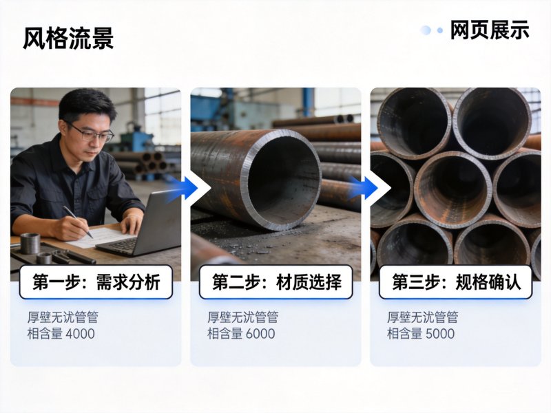 厚壁无缝钢管选型方案：地区价格优势与行业定制